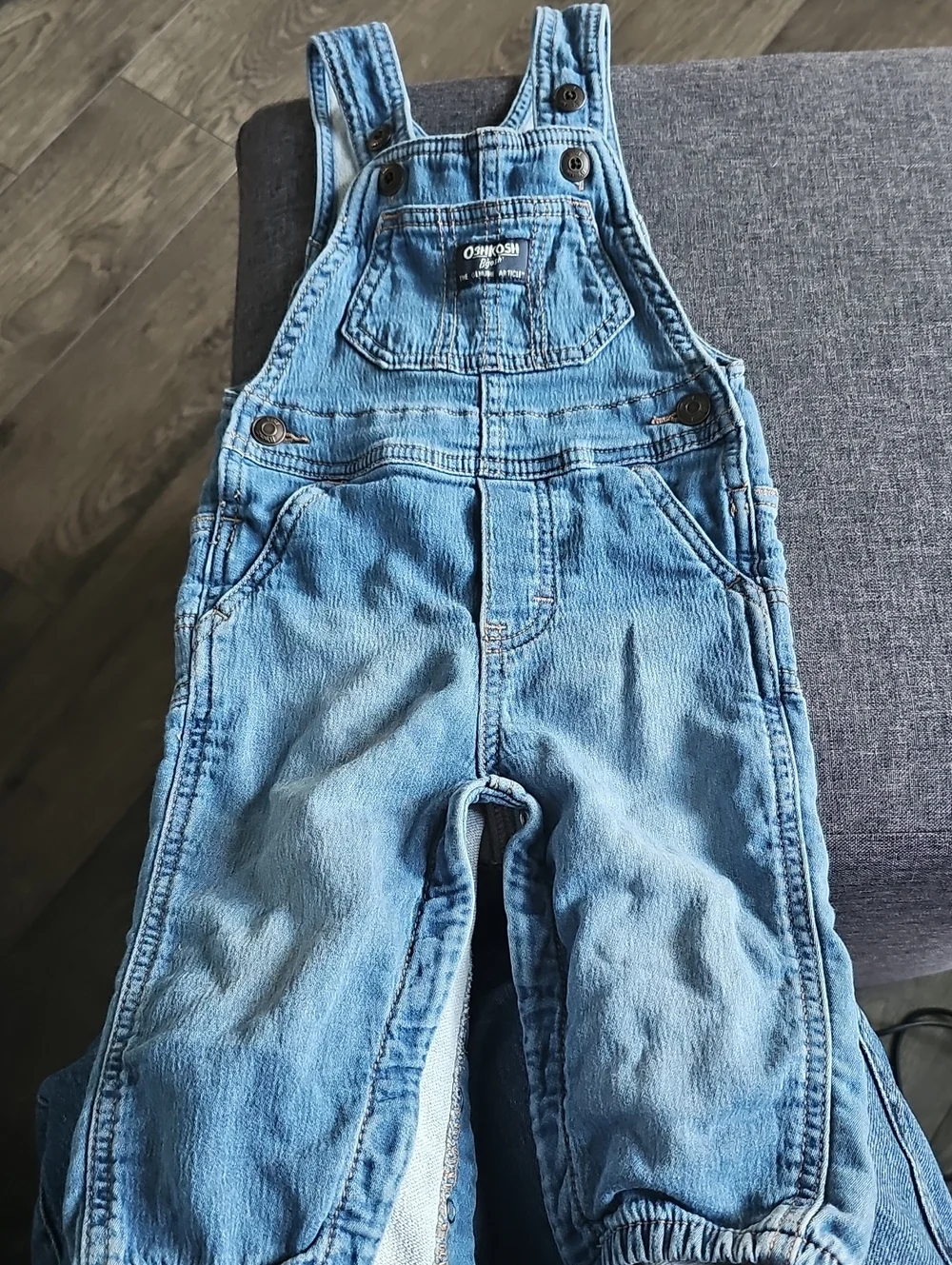 OshKosh B'gosh Overalls Toddler Baby 12 Months Boy Girl Jean